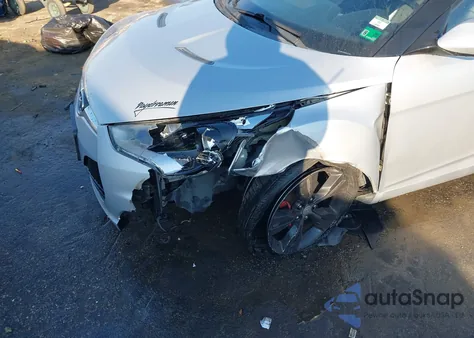 2015 Hyundai Veloster z USA, uszkodzony, nr VIN KMHTC6AD4FU221056